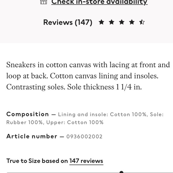 H&M canvas sneakers - Picture 4 of 5